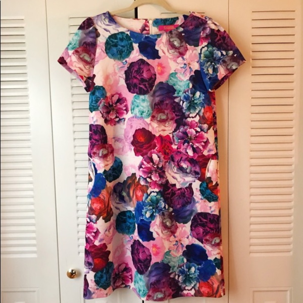 Midi floral dress